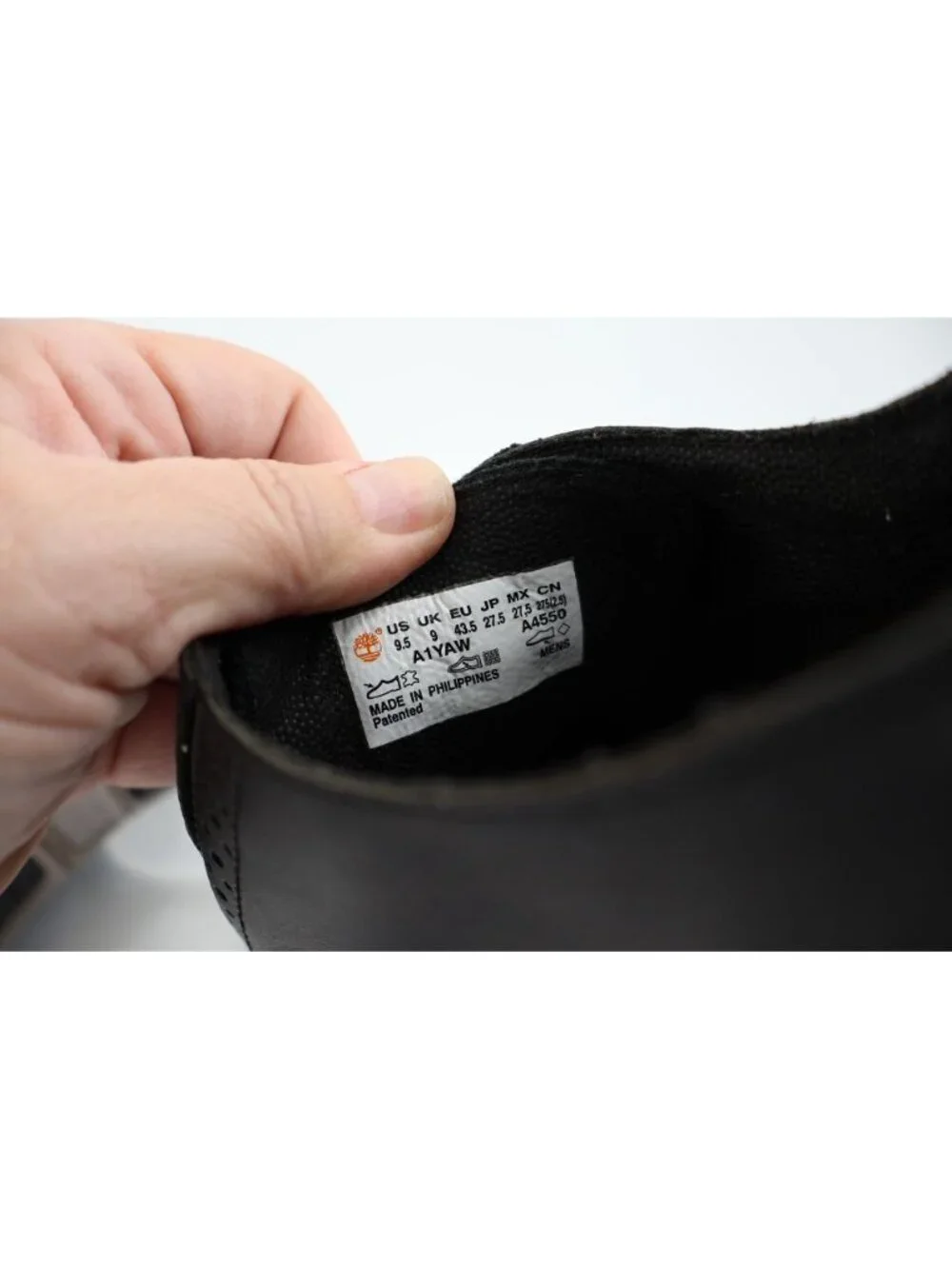 Timberland Mens Franklin Park Ox Lace Up Sneakers Size 9.5 Black Leather Shoes